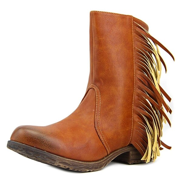 Two Lips Adelina Women Round Toe Synthetic Mid Calf Boot