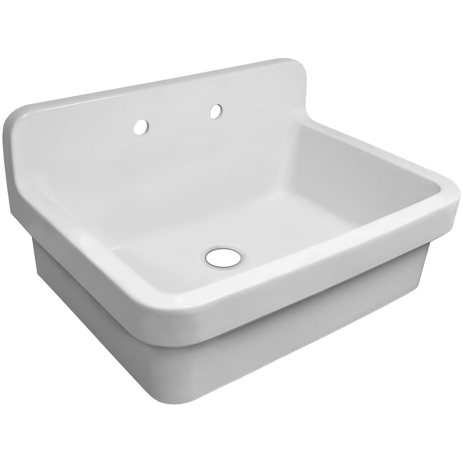 Whitehaus Old Fashioned Country 30" Single Basin Kitchen Sink for