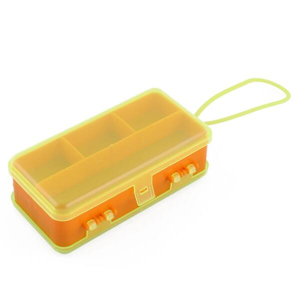 Plastic Dual Side 9 Compartments Fishing Bait Line Spool Tackle Storage Box  Case - Bed Bath & Beyond - 17607194