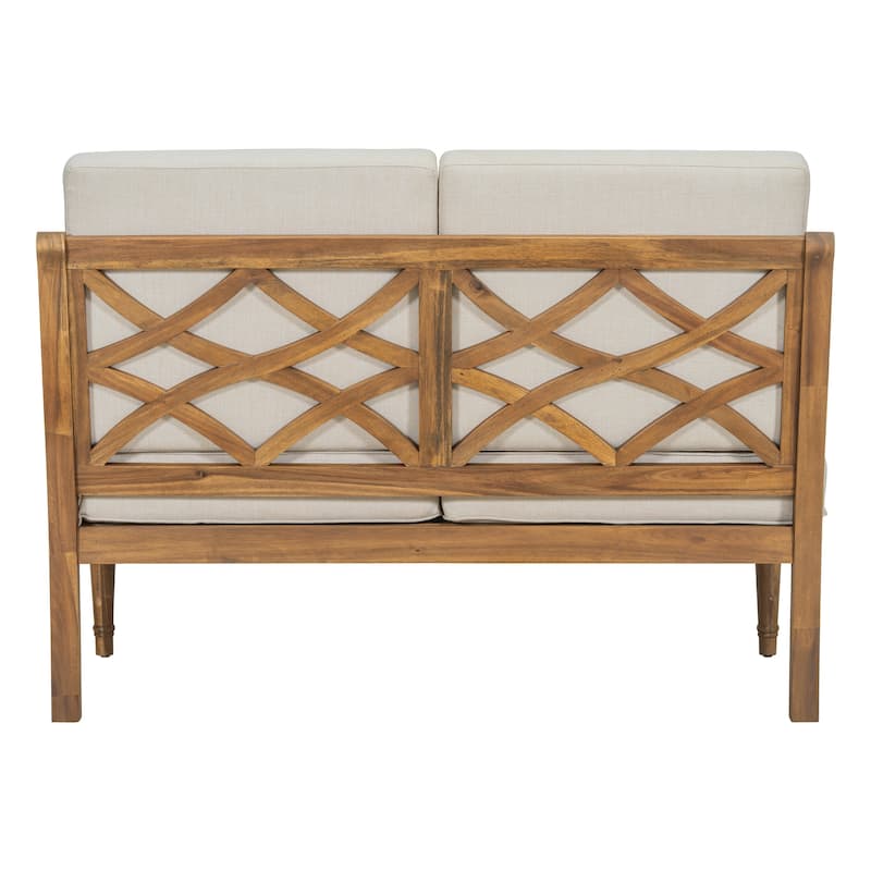Christopher Knight Home - Harper Acacia Wood Outdoor Sofa Set
