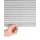 preview thumbnail 5 of 6, Chicology Light Filtering Cordless Vinyl Mini Window Blinds - 1" Slats - Gray 36 - 84" Height Sizes