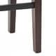 preview thumbnail 8 of 18, Kimi Contemporary Upholstered Saddle Barstool with Nailhead Trim (Set of 2) by Christopher Knight Home
