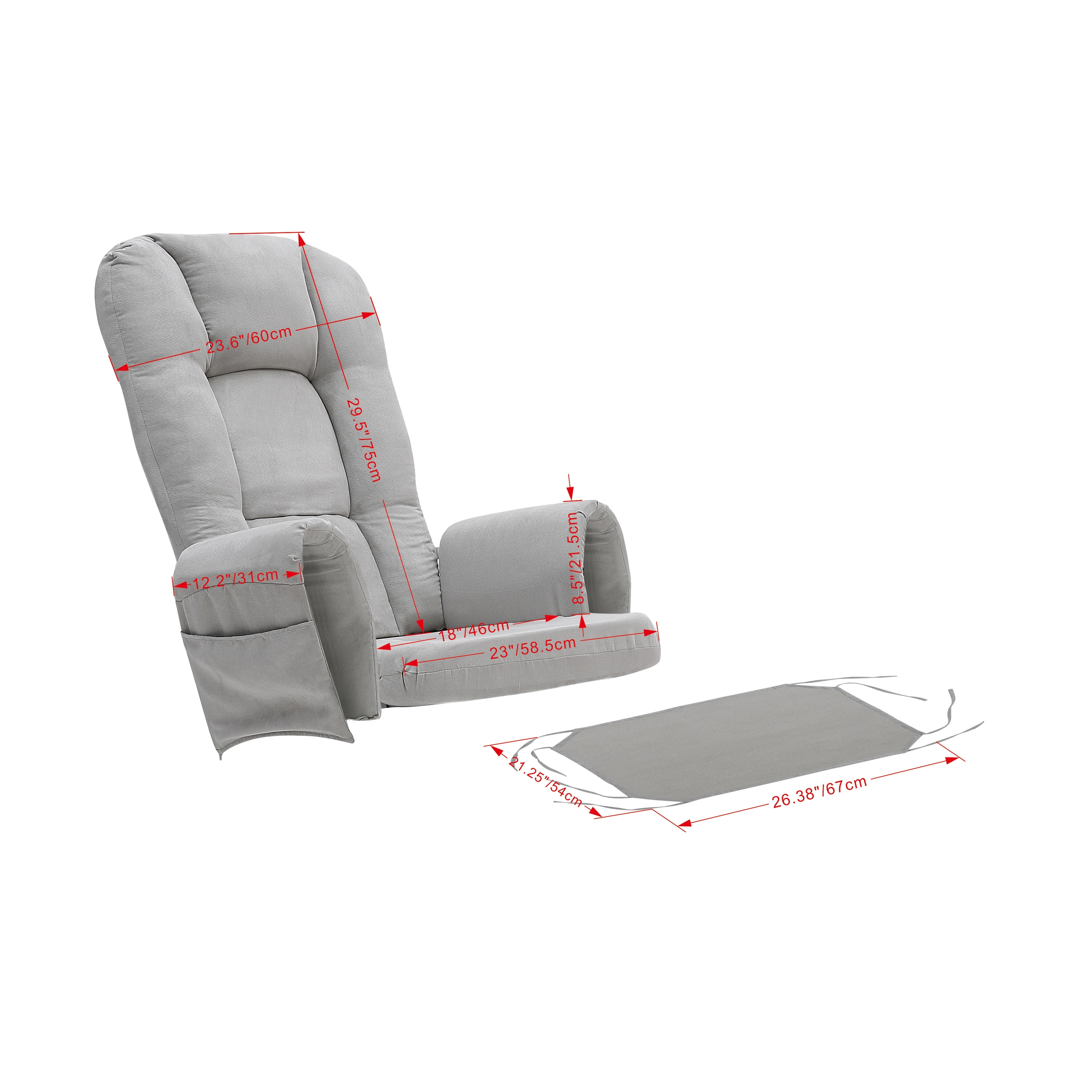 Bed bath and hot sale beyond glider cushions