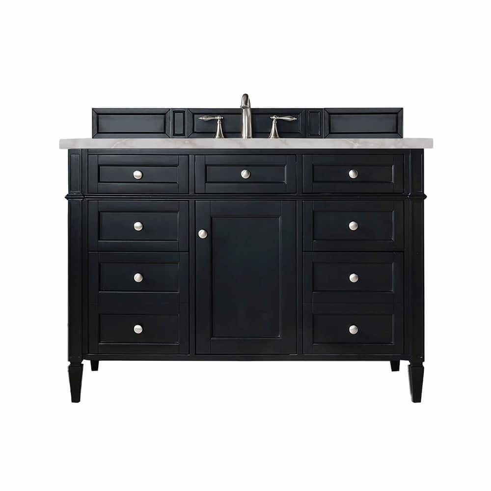 James Martin Vanities 650-V48-3VSL Brittany 48" Single Basin Poplar