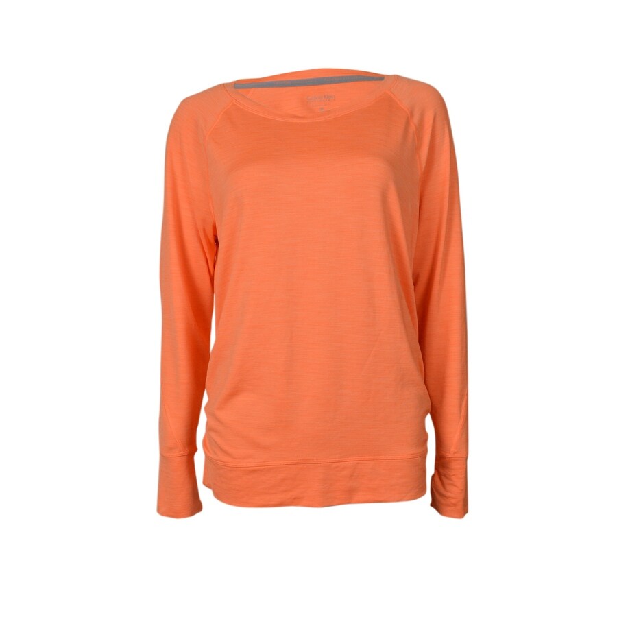 womens long sleeve calvin klein top