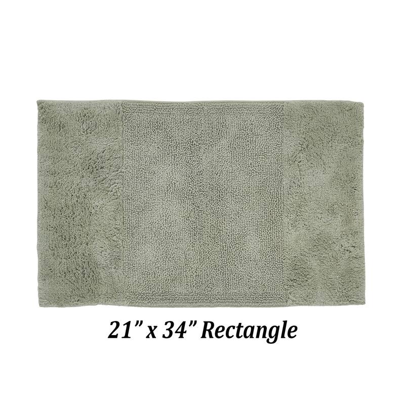 Better Trends Bath Rug 100% Cotton Water Absorbent Tufted Bathroom Rugs for Shower, Sink Mats Machine Wash Granada Collection