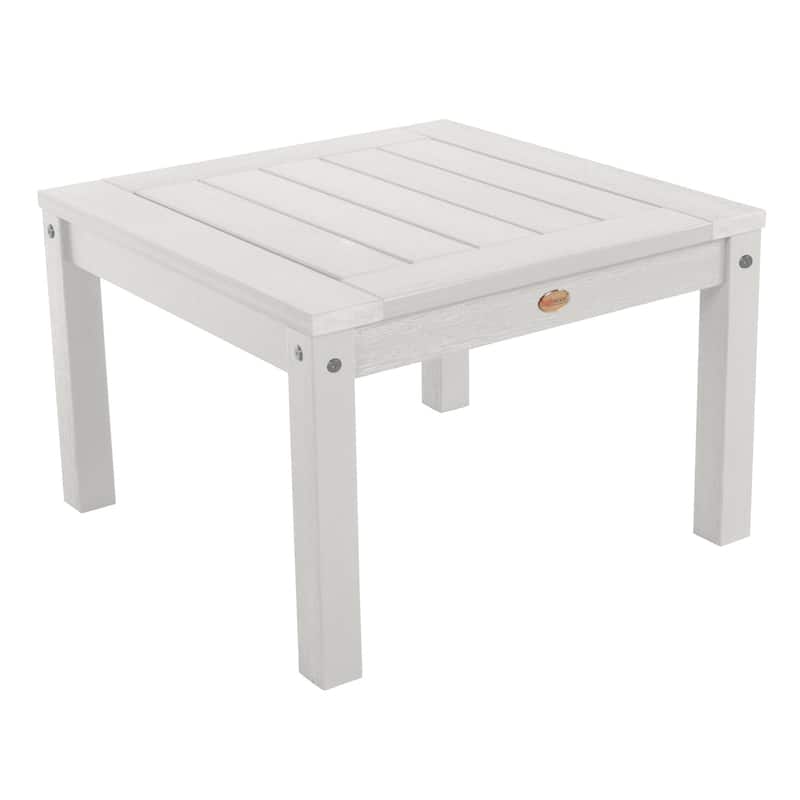 HIGHWOOD Adirondack Side Table - White