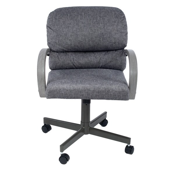 Shop Casual Dining Cushion Swivel and Tilt Rolling Kitchen ...