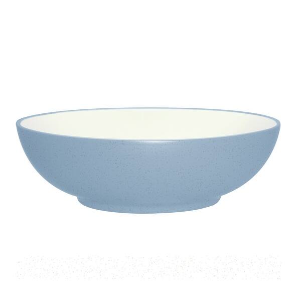 Noritake Colorwave Round Vegetable Bowl, 9-1/2", 64 Oz. - Ice