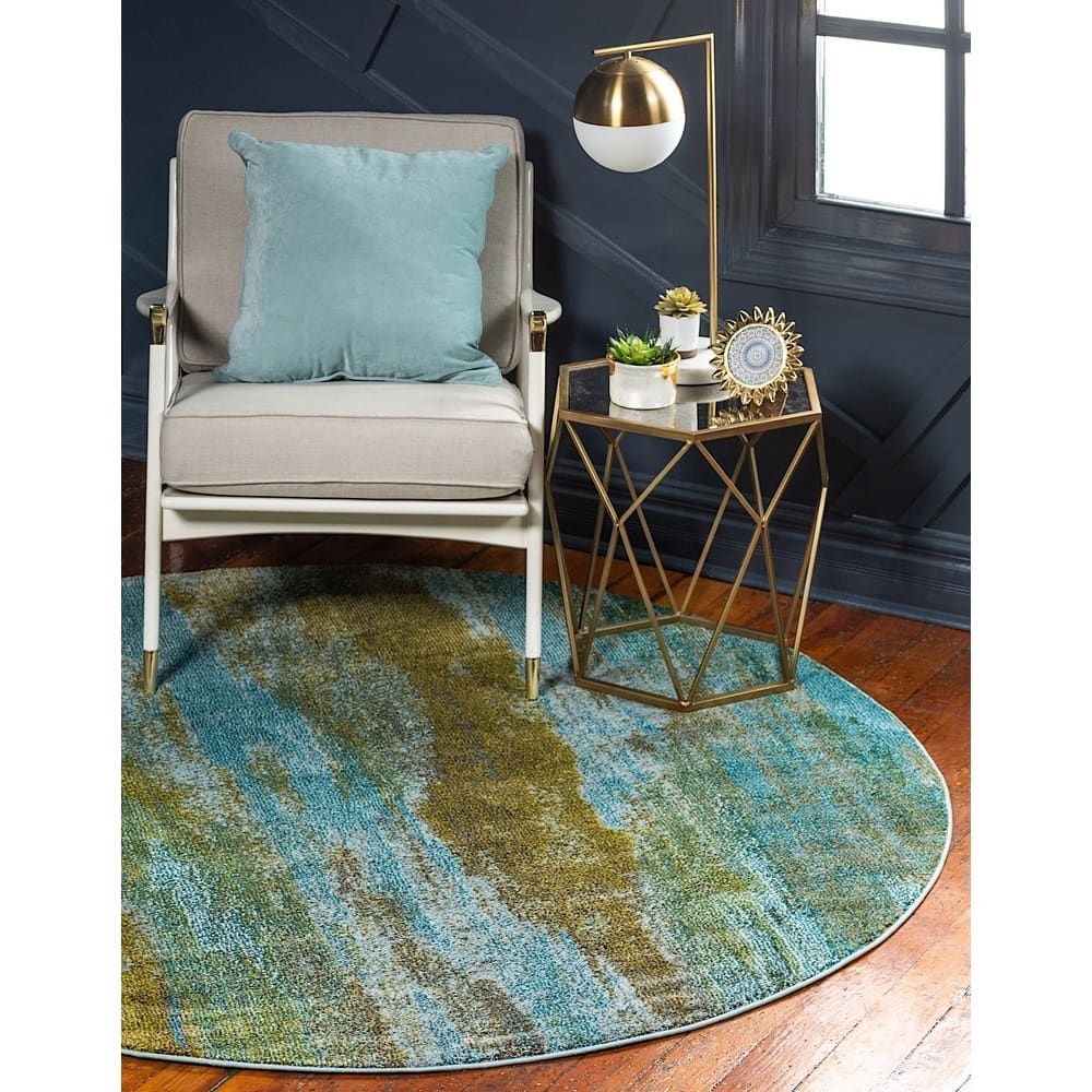 Contemporary Zhale Collection Area Rug