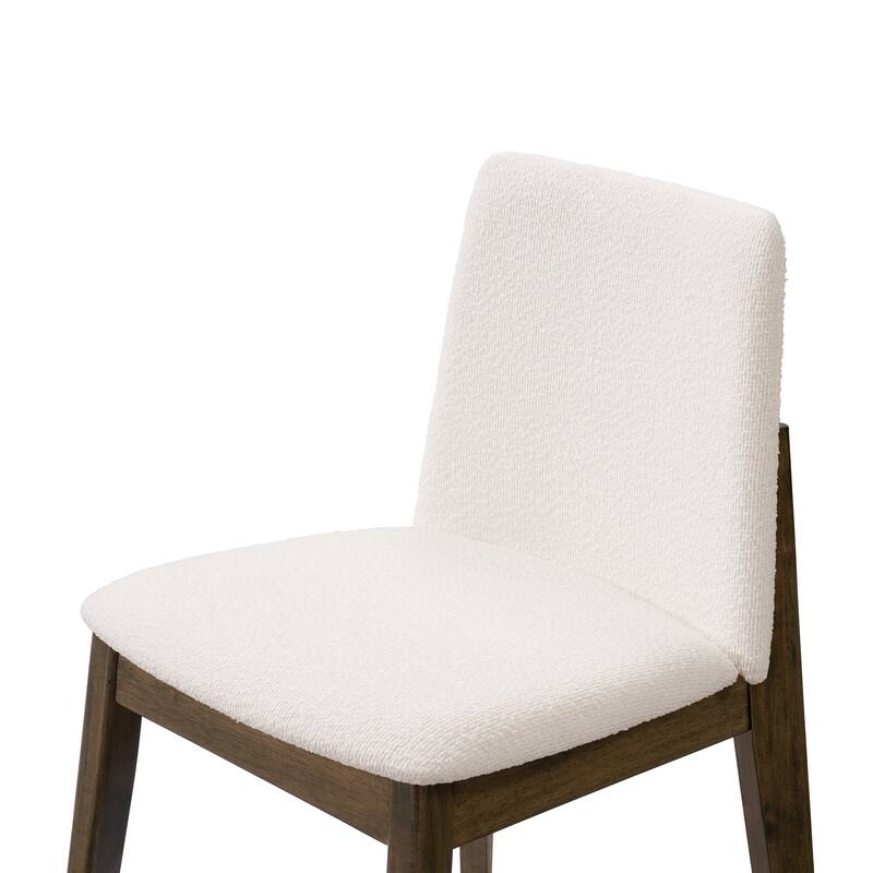 Christopher Knight Home - Arlo Modern Upholstered Solid Wood Armless Dining Chair (Set of 2)