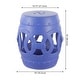 preview thumbnail 51 of 78, Lucky Coins 16" Chinese Ceramic Drum Garden Stool
