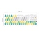 preview thumbnail 4 of 3, Walplus Clouds Drops Wall Sticker Home Decor Minimalist Simple Decal