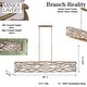 preview thumbnail 4 of 9, Minka Lavery 3717 Branch Reality 10 Light 60" Wide Linear Chandelier