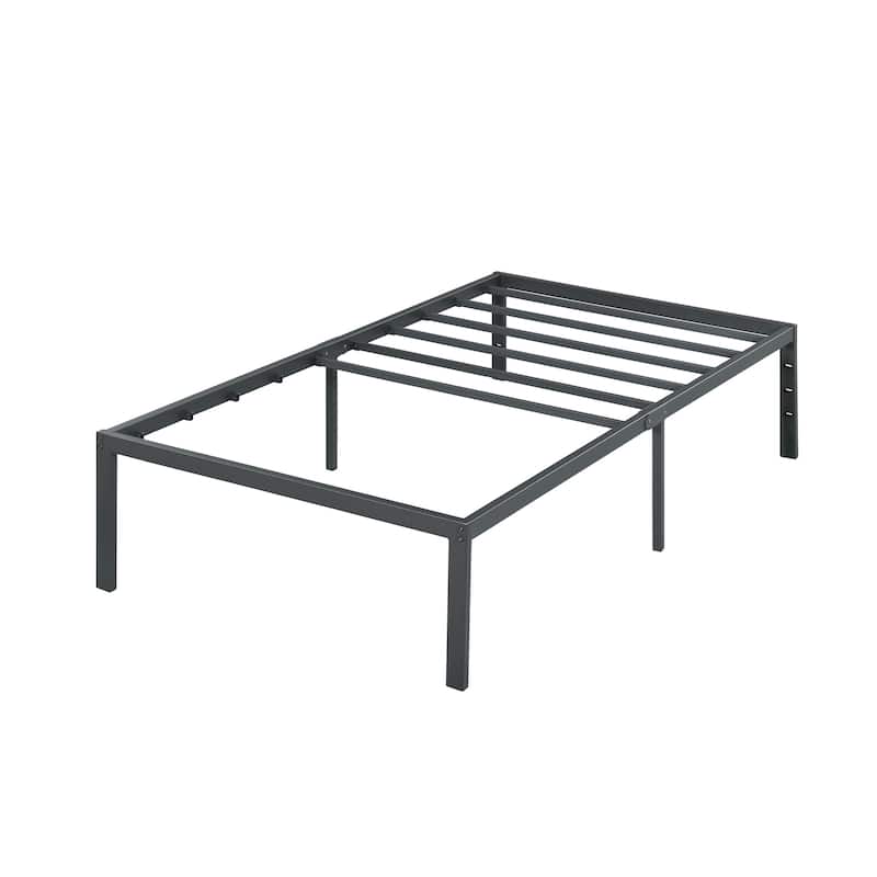 Sleeplanner 18-inch Modern Metal Platform Bed Frame