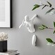 preview thumbnail 11 of 39, Finesse Decor 13" Runners Resin Wall Sculpture White2