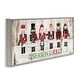 preview thumbnail 17 of 19, Stupell To Be Jolly Festive Phrase Winter Christmas Nutcrackers Framed Wall Art - Red