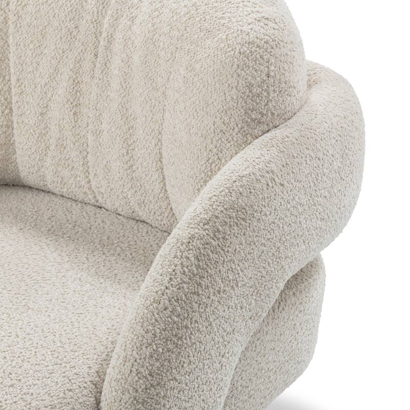 Classic Home Salino Upholstered Fabric Lounge Accent Chair