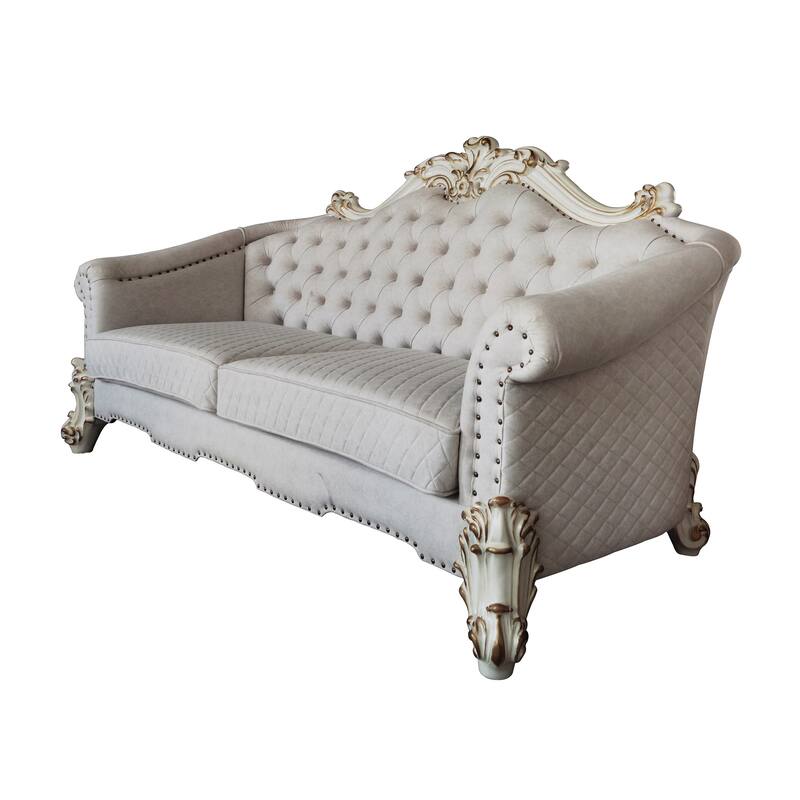 Casada Two Tone Ivory and Antique Pearl Sofa