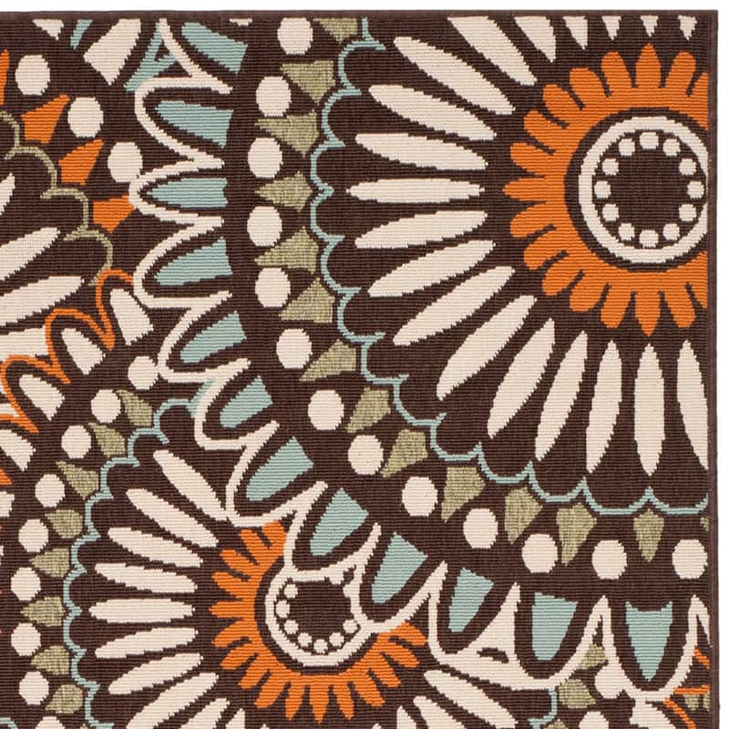 SAFAVIEH Veranda Sissy Indoor/ Outdoor Waterproof Patio Backyard Rug