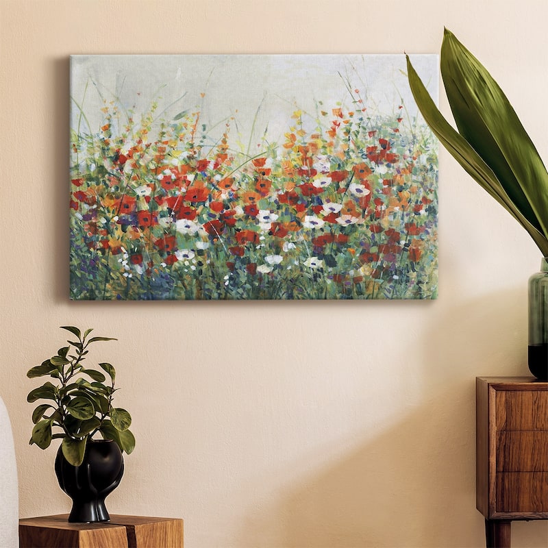 Garden in Bloom II Premium Gallery Wrapped Canvas - Ready to Hang