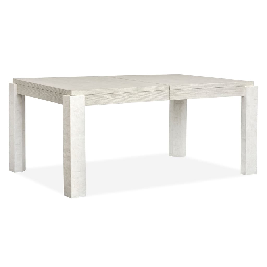 Magnussen Home Lorelei Misty Cloud Extendable Rectangular Dining Table - 44''W x 68''D x 29.75''H