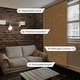preview thumbnail 25 of 77, GoDear Design 99.99% Blackout & Sheer Natural Woven Adjustable Sliding Panel Track Blinds, Vertical Blinds, 45.8"- 86" W x 96" L