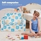 preview thumbnail 5 of 17, Kids Armchair Toddler Couch Baby Sofa Chair for Boys and Girls (White)