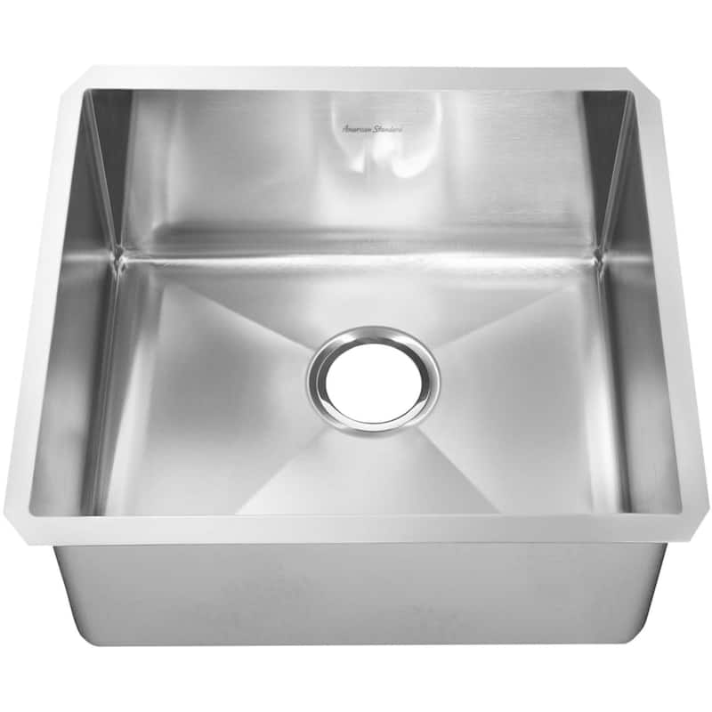 American Standard Pekoe 23" Single Basin Stainless Steel Kitchen Sink - Stainless Steel