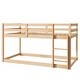 preview thumbnail 8 of 33, Twin Size Wood Loft Bed with Ladder and Fence for Kids, Boys and Girls