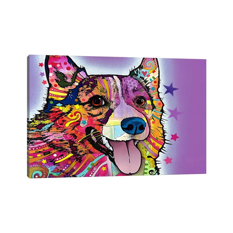 iCanvas "Corgi" by Dean Russo Canvas Print