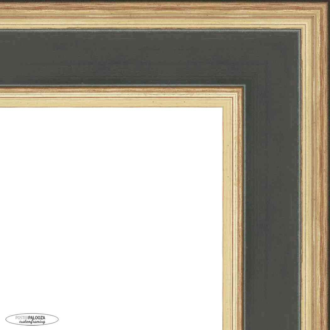 6x10 Traditional Gold Complete Wood Picture Frame with UV Acrylic, Foam  Board Backing, & Hardware - Bed Bath & Beyond - 38638546