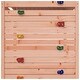 preview thumbnail 10 of 23, vidaXL Swing Set Outdoor Backyard Wooden Playground Equipment for Kids Age 3-8