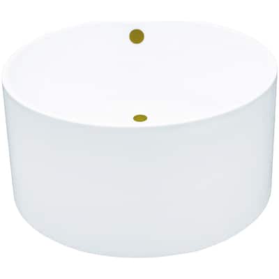 Kingston Brass VTRO454523M Aqua Eden 45" Free Standing Acrylic Soaking