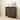 Leick Home 10143-GRBLK Emmett Mixed Metal and Wood Foyer Cabinet, Riverstone/Matte Black
