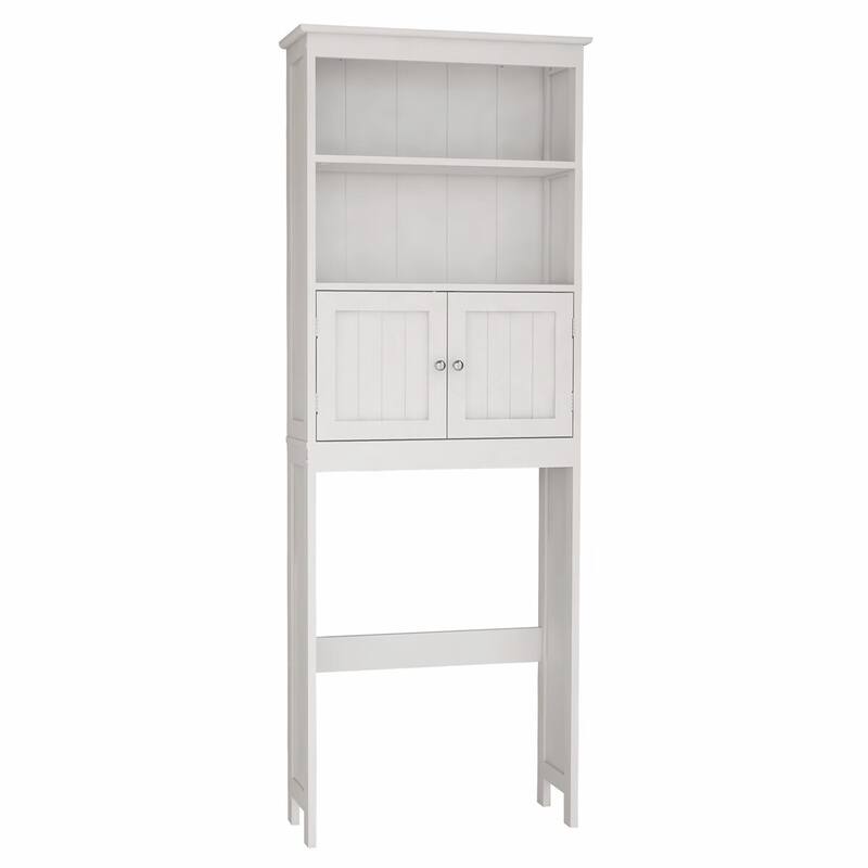 Merax Over The Toilet Rack 2 -Tier Storage Shelf with Storage Organizer