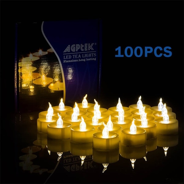 Agptek led tea lights cheap