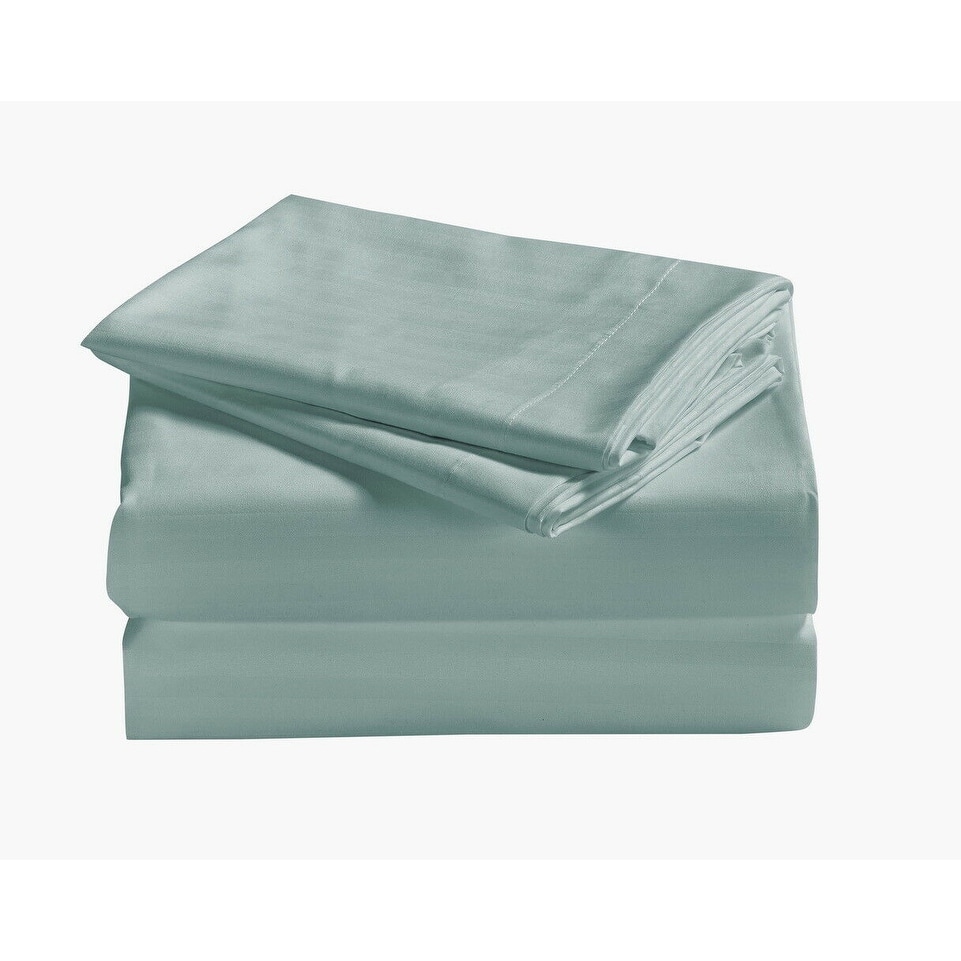 1800 Series Sheets for Bed Dobby Stripe Stay Cool Bed Sheets Deep Pockets Soft