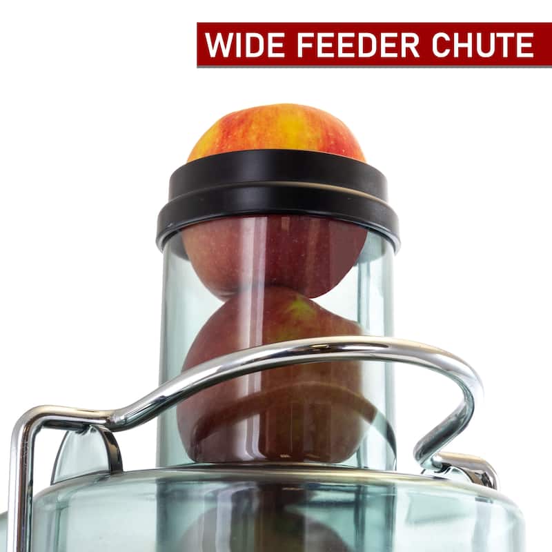 Wide Mouth Stainless Steel 2 Speed Centrifugal Juicer