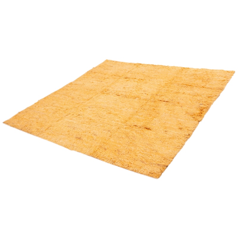 ECARPETGALLERY Hand-knotted Finest Peshawar Ziegler Orange Wool Rug - 10'0 x 10'0