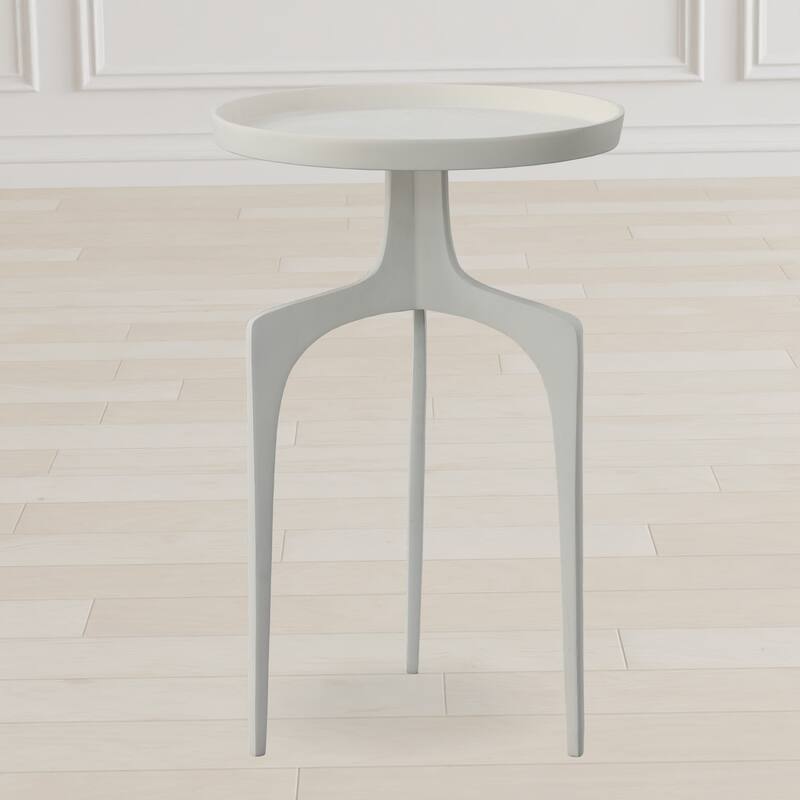 Uttermost 25734 Kenna 16" Wide Aluminum Accent Table
