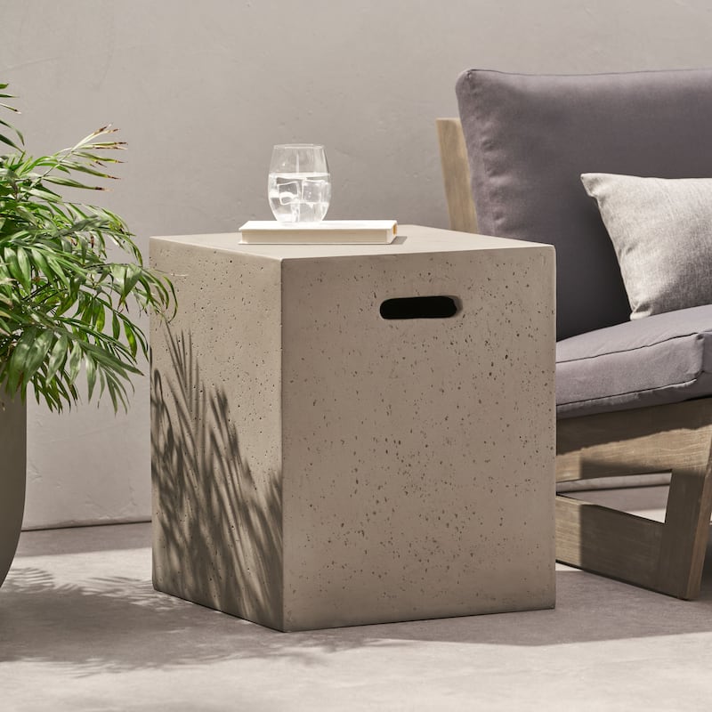 Outdoor patio garden side table