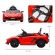 preview thumbnail 14 of 12, 12V Licensed Lamborghini Aventador Kids Ride-On Car with Remote Control, Scissor Doors, Music, Lights, Suspension, for Ages 3-6