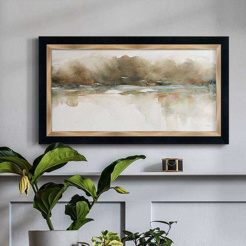 Softer Reflections Premium Framed Canvas- Ready to Hang