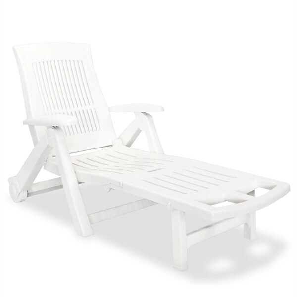 sun lounger with footrest