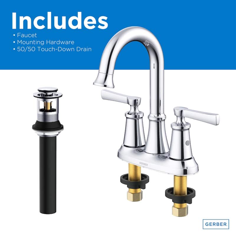 Gerber D307079 Northerly 1.2 GPM Centerset Bathroom Faucet