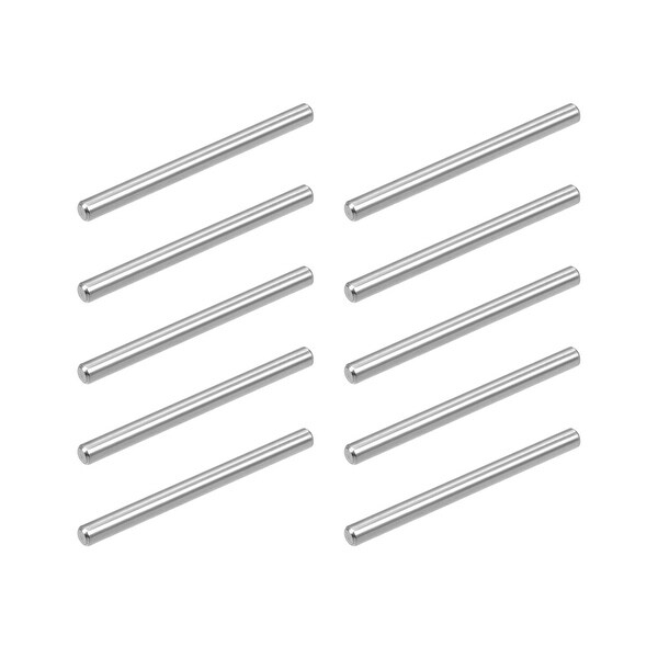 10Pcs 4mm x 50mm Dowel Pin 304 Stainless Steel Shelf Support Pin Fasten 
