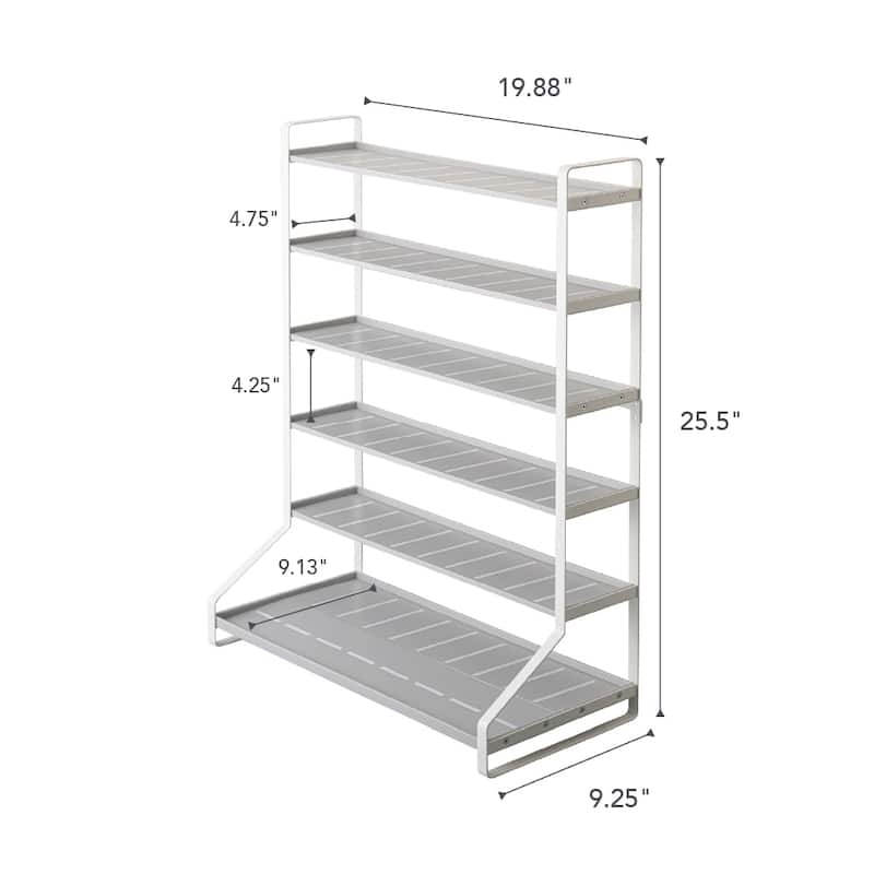 Yamazaki Home Kids' Parking Garage, Steel - L 9.45 x W 20.08 x H 25.59 inches