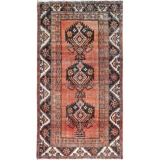 Shahbanu Rugs Bombay Brown Old Abrash Persian Baluch Village Design ...