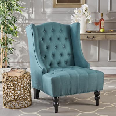 Upholstered Wingback Chair